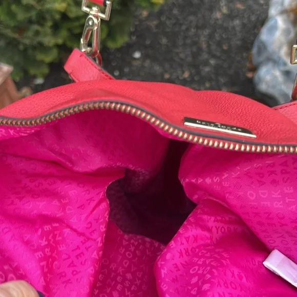 Red leather Kate Spade - Picture 4 of 12